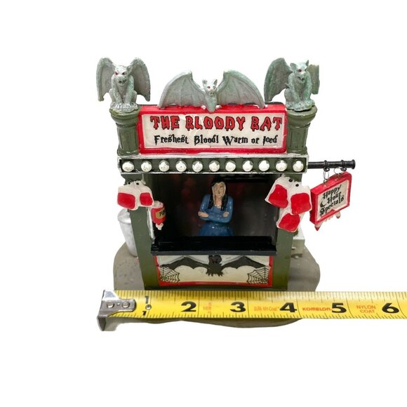 Lemax Spooky Town The Bloody Bat- Halloween Village- Carnival- NO Box - Picture 8 of 9